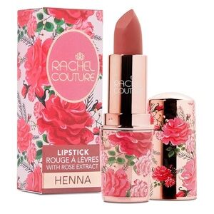 Rachel Couture Matte Lipstick with High Impact Color- Henna